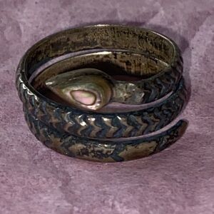 925 C Mexico  silver vintage ring